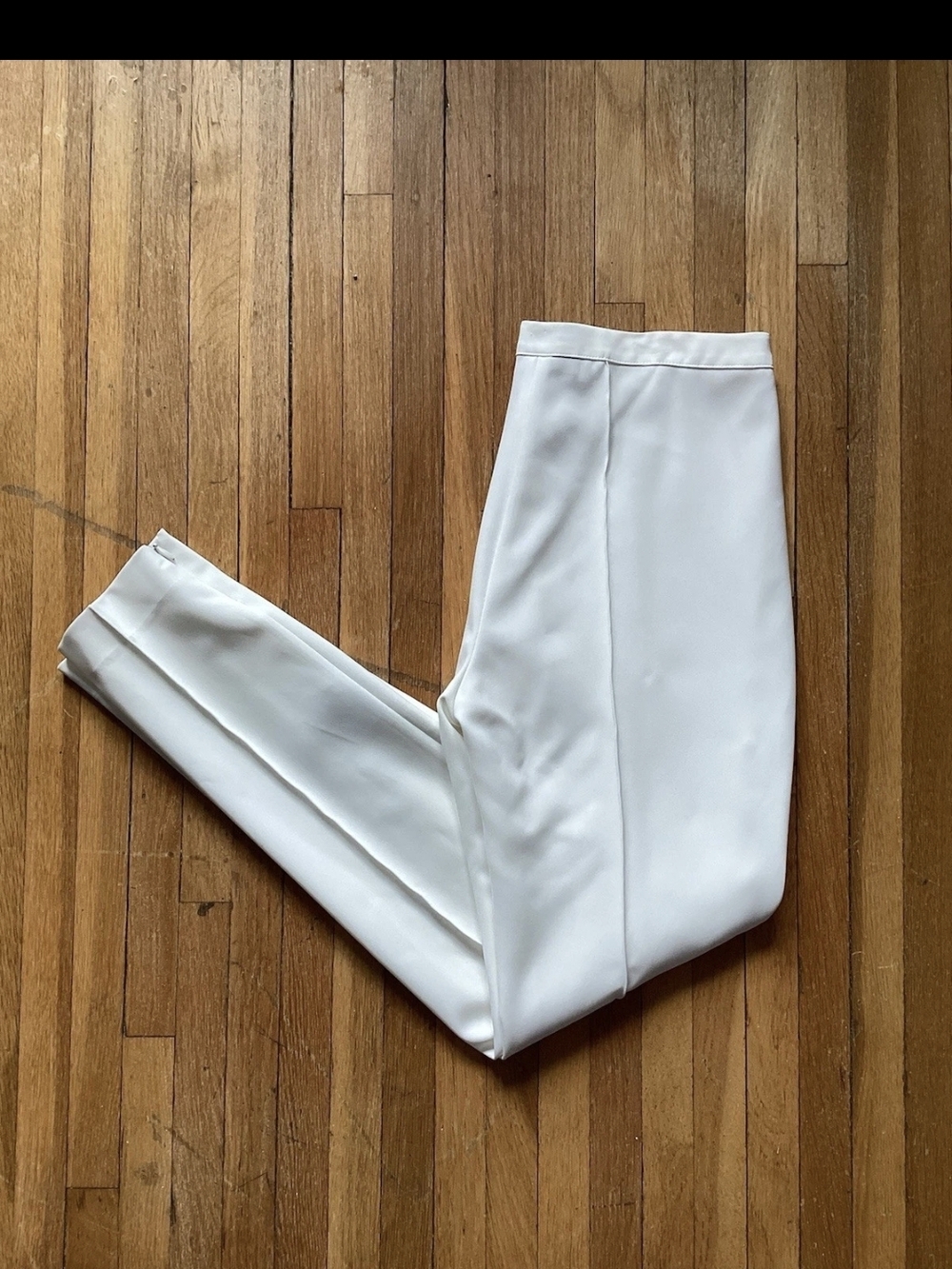 Missoni Ladies Size 29-28 Solid White Dress Pants,Polyester Blend,MINT,Italy